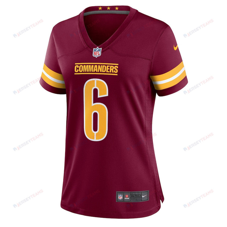 Dante Fowler Jr. 6 Washington Commanders Women's Game Jersey - Burgundy