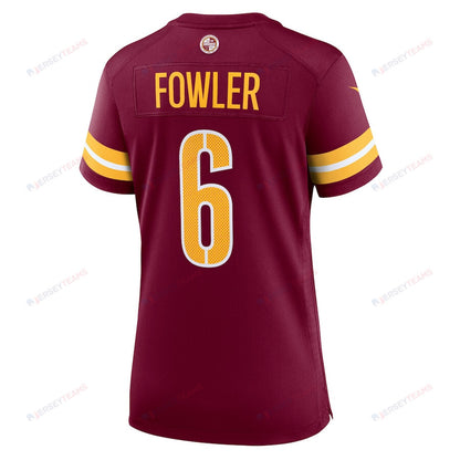 Dante Fowler Jr. 6 Washington Commanders Women's Game Jersey - Burgundy