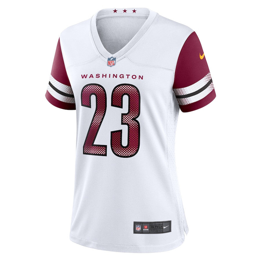 Marshon Lattimore 23 Washington Commanders Women's Game Jersey - White