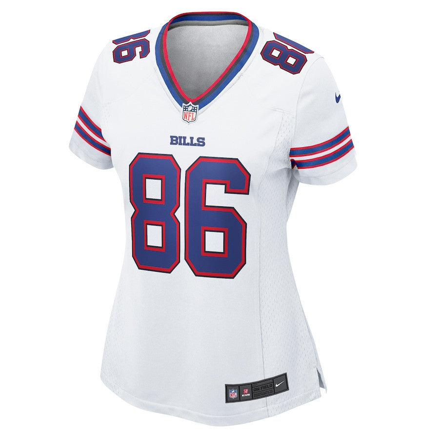 Dalton Kincaid 86 Buffalo Bills Women's Game Jersey - White