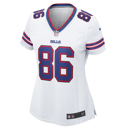 Dalton Kincaid 86 Buffalo Bills Women's Game Jersey - White