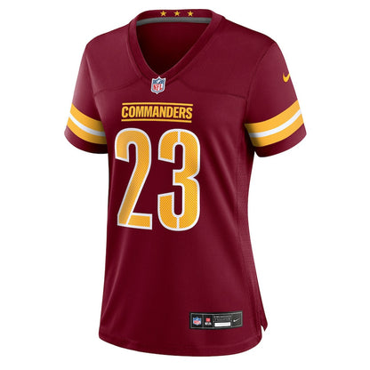 Marshon Lattimore 23 Washington Commanders Women's Game Jersey - Burgundy