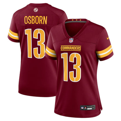 K.J. Osborn 13 Washington Commanders Women's Game Jersey - Burgundy
