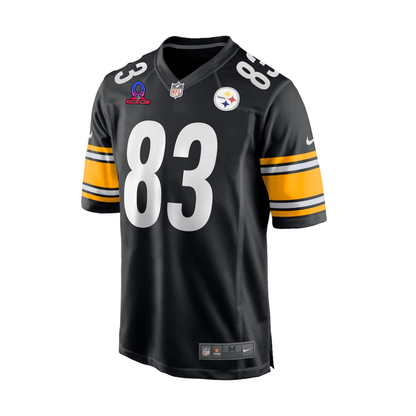 Cameron Heyward 83 Pittsburgh Steelers 2025 Pro Bowl Patch Game Men Jersey - Black