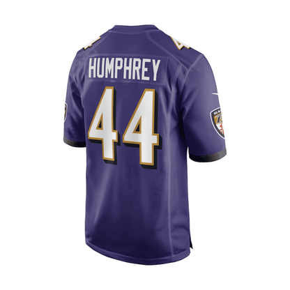 Marlon Humphrey 44 Baltimore Ravens 2025 Pro Bowl Patch Game Men Jersey - Purple