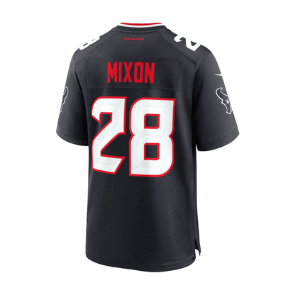 Joe Mixon 28 Houston Texans 2025 Pro Bowl Patch Game Men Jersey - Navy
