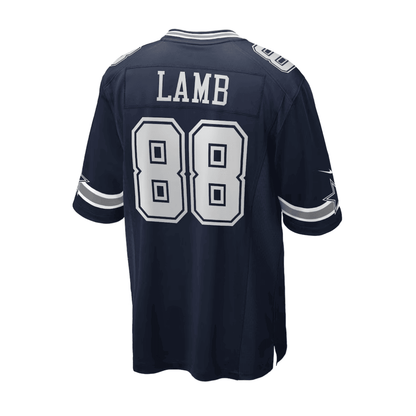 CeeDee Lamb 88 Dallas Cowboys 2025 Pro Bowl Patch Game Men Jersey - Navy