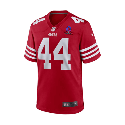 Kyle Juszczyk 44 San Francisco 49ers 2025 Pro Bowl Patch Game Men Jersey - Scarlet