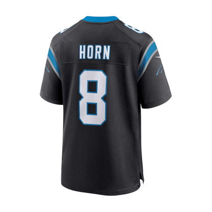 Jaycee Horn 8 Carolina Panthers 2025 Pro Bowl Patch Game Men Jersey - Black