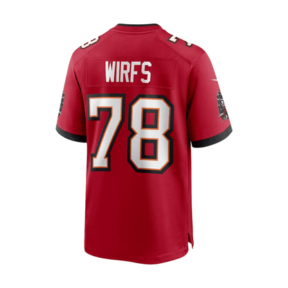 Tristan Wirfs 78 Tampa Bay Buccaneers 2025 Pro Bowl Patch Game Men Jersey - Red