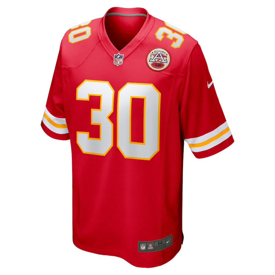 Chris Roland-Wallace 30 Kansas City Chiefs Game Men Jersey - Red