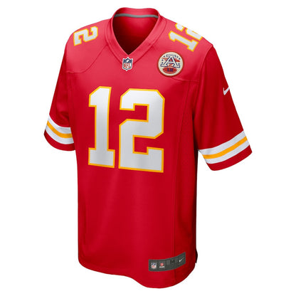 Jared Wiley 12 Kansas City Chiefs Game Men Jersey - Red