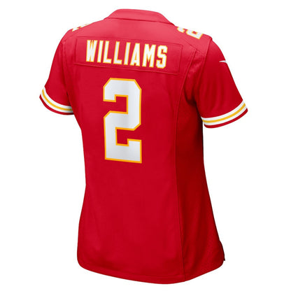 Joshua Williams 2 Kansas City Chiefs Women's Game Jersey - Red