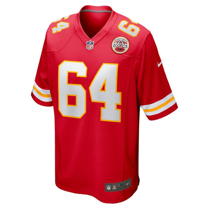 Wanya Morris 64 Kansas City Chiefs Game Men Jersey - Red