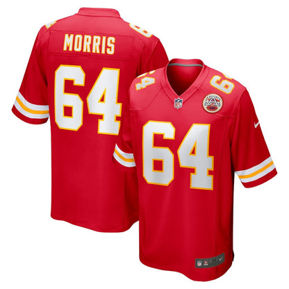 Wanya Morris 64 Kansas City Chiefs Game Men Jersey - Red