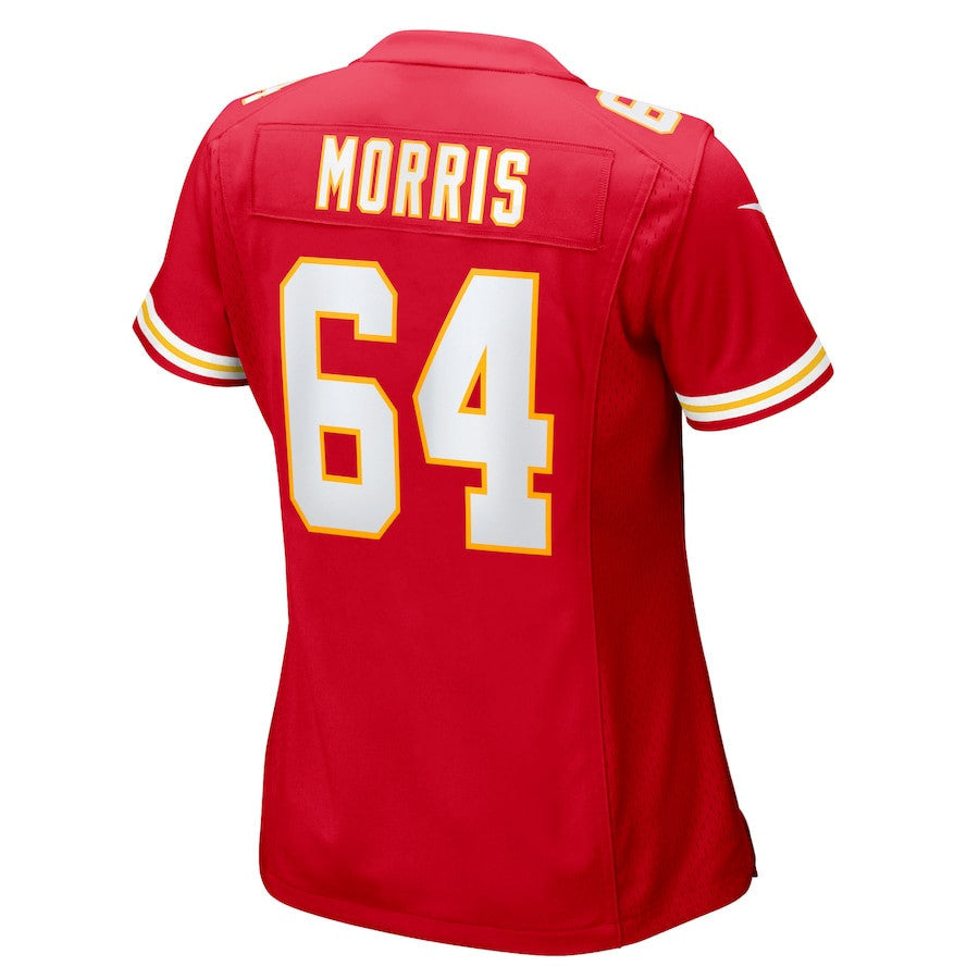 Wanya Morris 64 Kansas City Chiefs Women's Game Jersey - Red