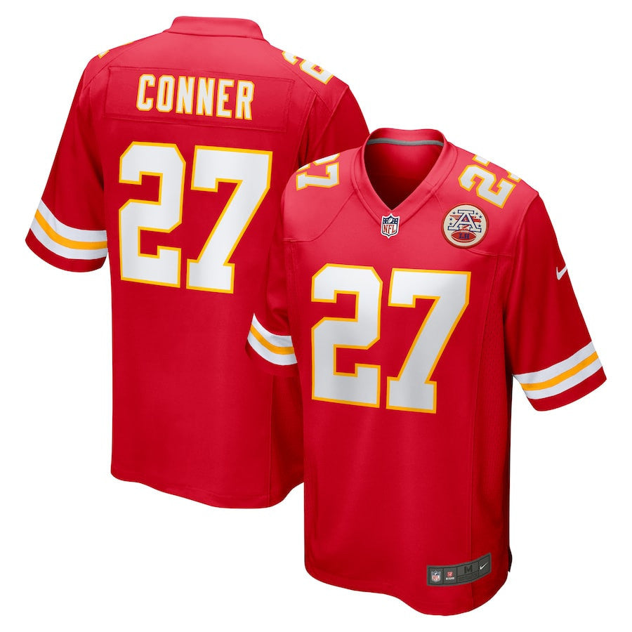 Chamarri Conner 27 Kansas City Chiefs Game Men Jersey - Red