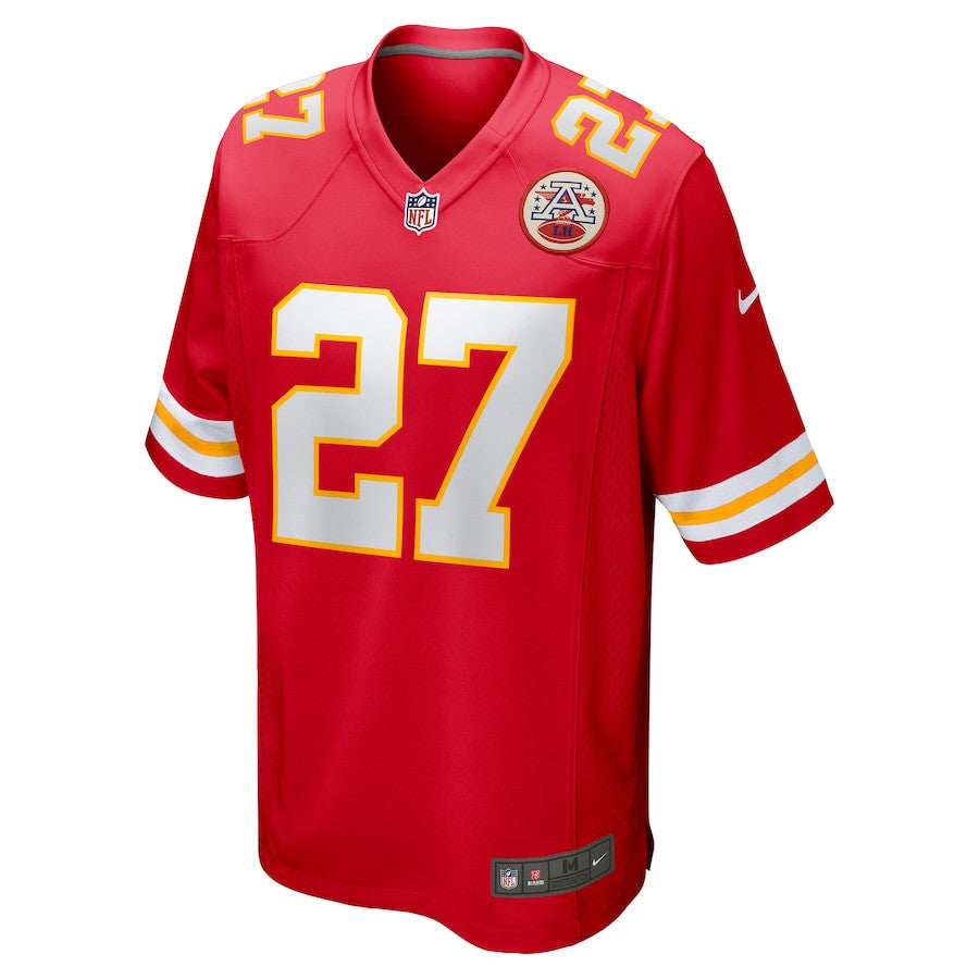 Chamarri Conner 27 Kansas City Chiefs Game Men Jersey - Red