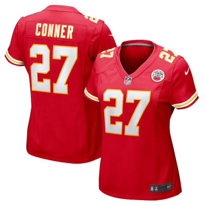 Chamarri Conner 27 Kansas City Chiefs Women's Game Jersey - Red