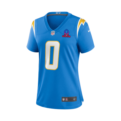 Daiyan Henley 0 Los Angeles Chargers 2025 Pro Bowl Patch Women Game Jersey - Powder Blue
