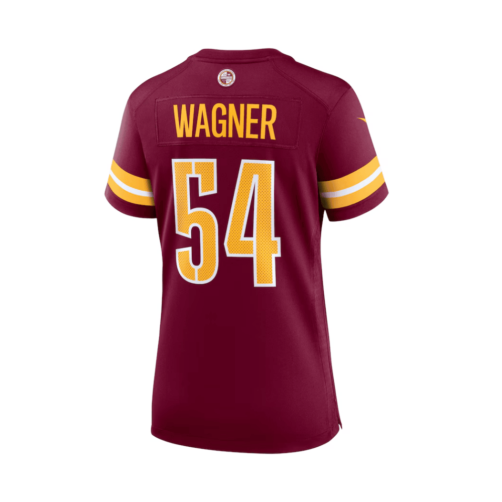 Bobby Wagner 54 Washington Commanders 2025 Pro Bowl Patch Women Game Jersey - Burgundy
