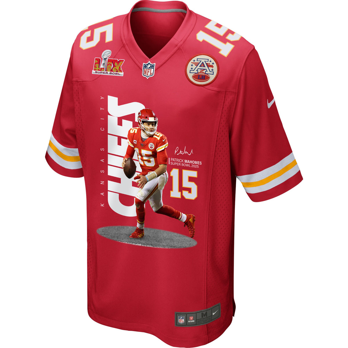 Patrick Mahomes 15 Kansas City Chiefs The Legend Game Men Jersey - Red