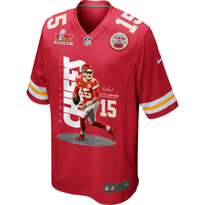 Patrick Mahomes 15 Kansas City Chiefs The Legend Game Men Jersey - Red