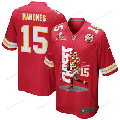 Patrick Mahomes 15 Kansas City Chiefs The Legend Game Men Jersey - Red