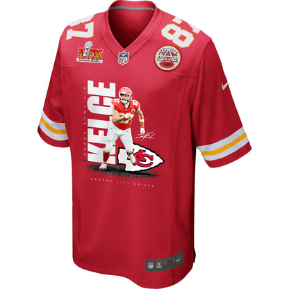 Travis Kelce 87 Kansas City Chiefs The Kansas City Stallion Game Men Jersey - Red
