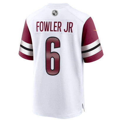 Dante Fowler Jr. 6 Washington Commanders Game Men Jersey - White