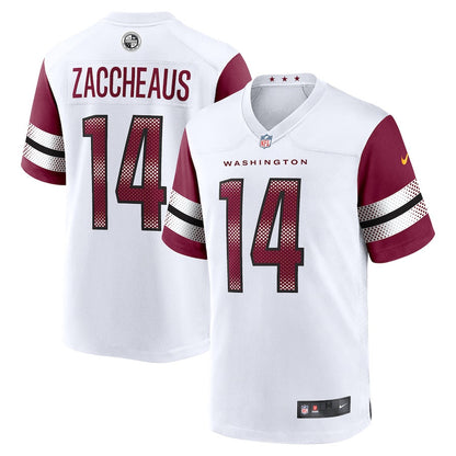 Olamide Zaccheaus 14 Washington Commanders Game Men Jersey - White