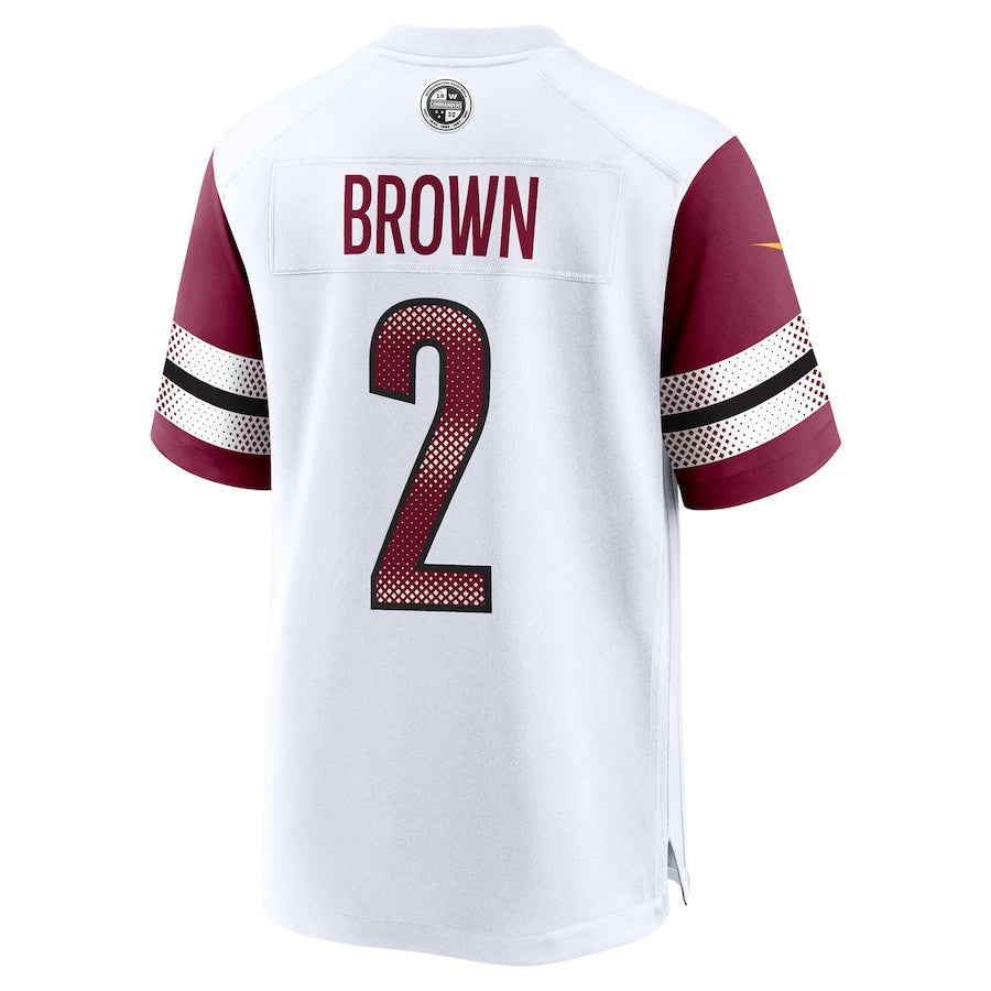 Dyami Brown 2 Washington Commanders Game Men Jersey - White