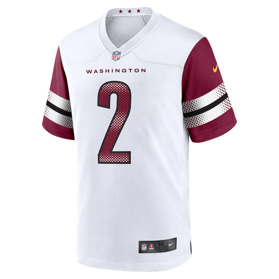 Dyami Brown 2 Washington Commanders Game Men Jersey - White
