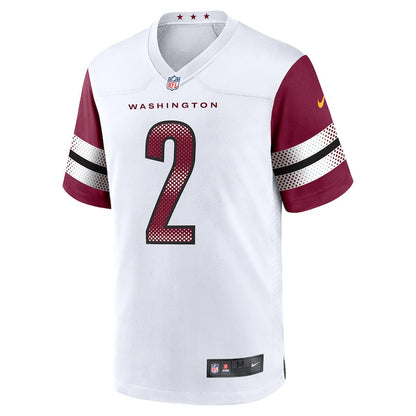 Dyami Brown 2 Washington Commanders Game Men Jersey - White