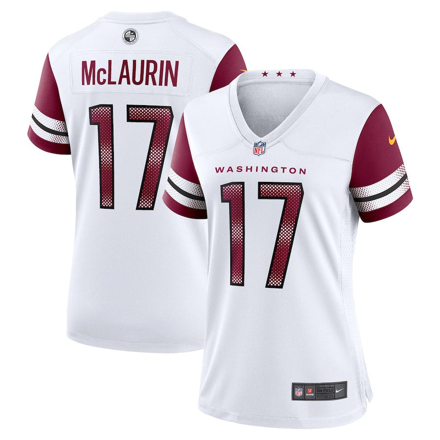 Terry McLaurin 17 Washington Commanders Women's Game Jersey - White