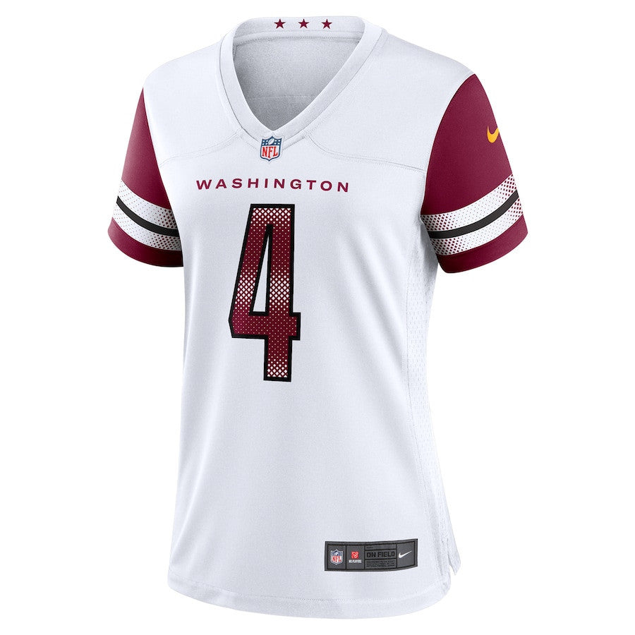 Frankie Luvu 4 Washington Commanders Women's Game Jersey - White