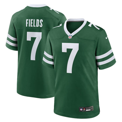 Justin Fields 7 New York Jets Game Player Men Jersey - Legacy Green
