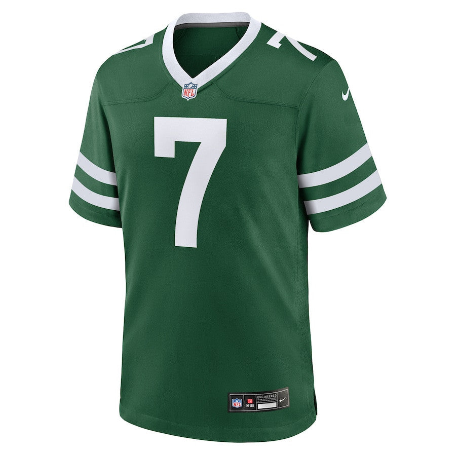 Justin Fields 7 New York Jets Game Player Men Jersey - Legacy Green