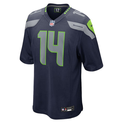 Sam Darnold 14 Seattle Seahawks Game Player Men Jersey - College Navy