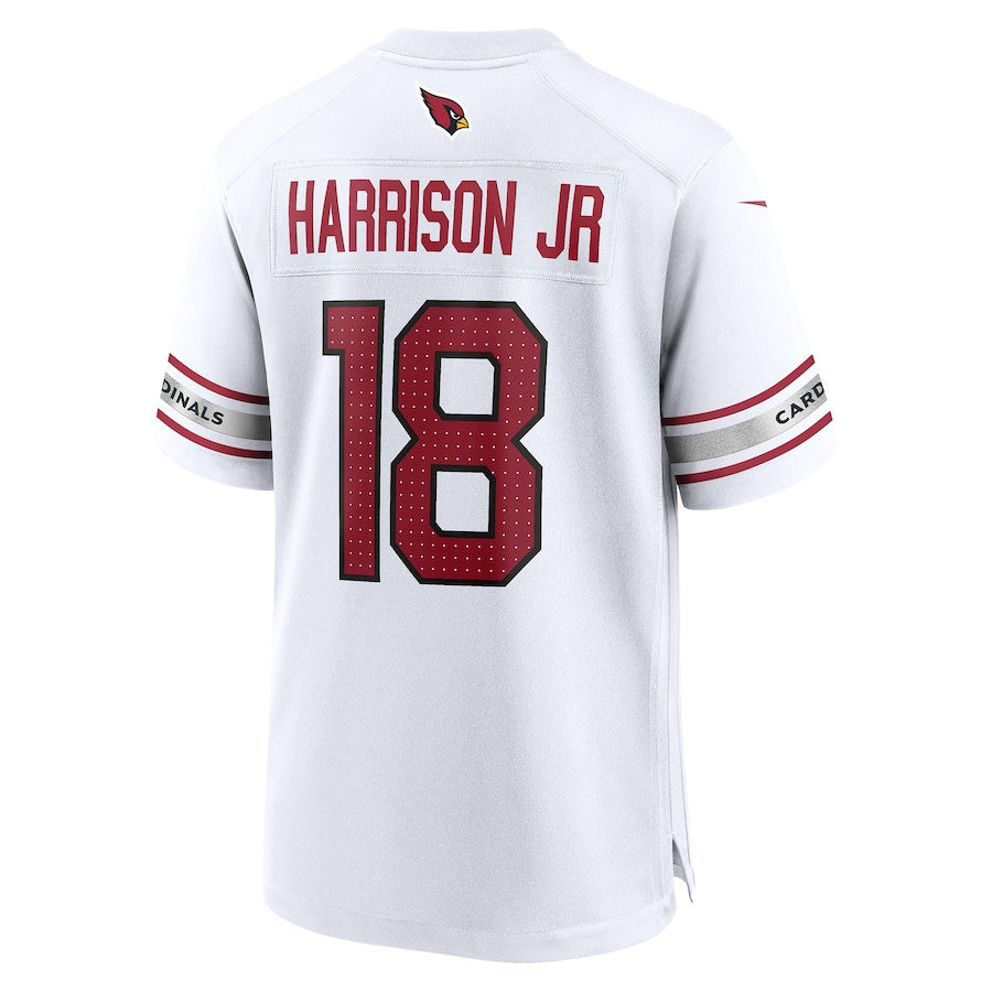 Marvin Harrison Jr. 18 Arizona Cardinals Player Game Men Jersey - White