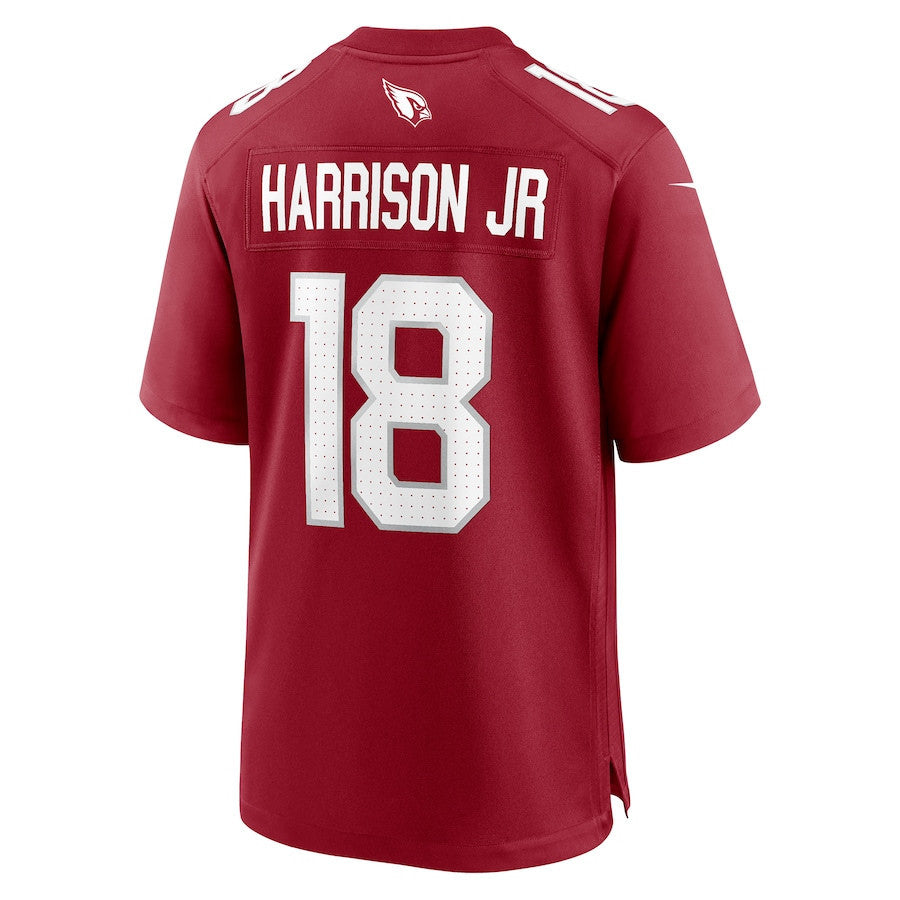 Marvin Harrison Jr. 18 Arizona Cardinals Player Game Men Jersey - Cardinal