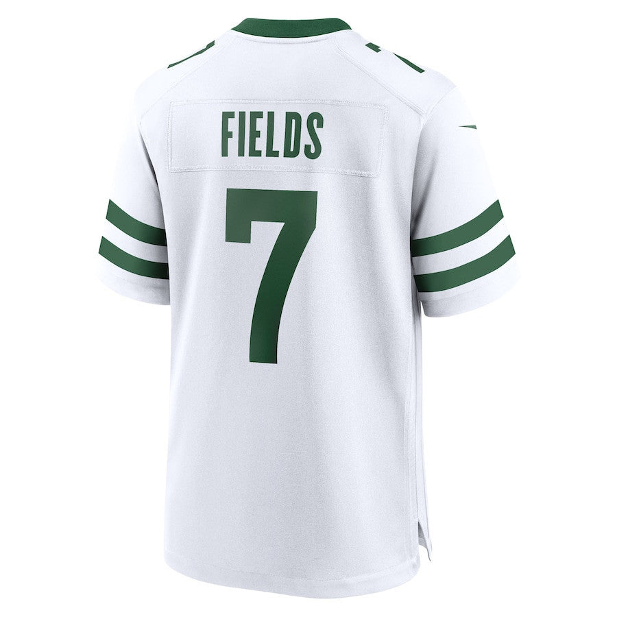 Justin Fields 7 New York Jets Game Player Men Jersey - Legacy White