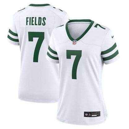 Justin Fields 7 New York Jets Game Player Women Jersey - Legacy White