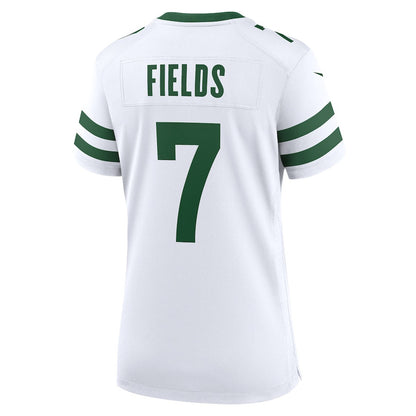 Justin Fields 7 New York Jets Game Player Women Jersey - Legacy White