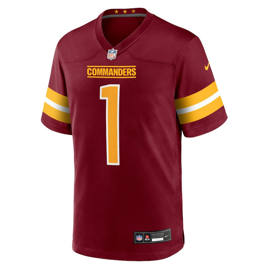 Deebo Samuel Sr 1 Washington Commanders Game Player Men Jersey - Burgundy