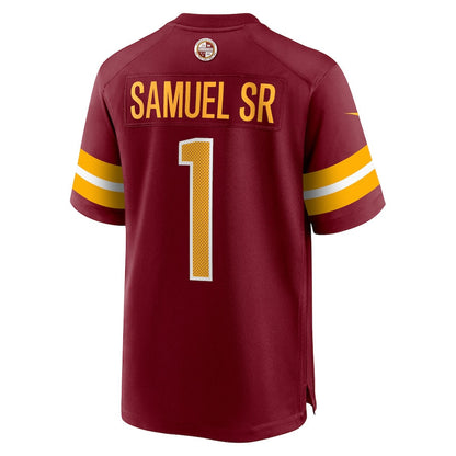 Deebo Samuel Sr 1 Washington Commanders Game Player Men Jersey - Burgundy