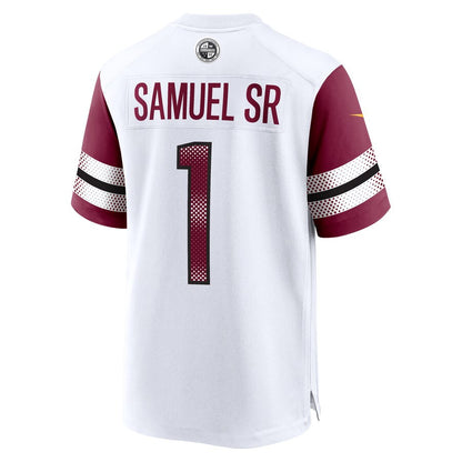 Deebo Samuel Sr 1 Washington Commanders Game Player Men Jersey - White