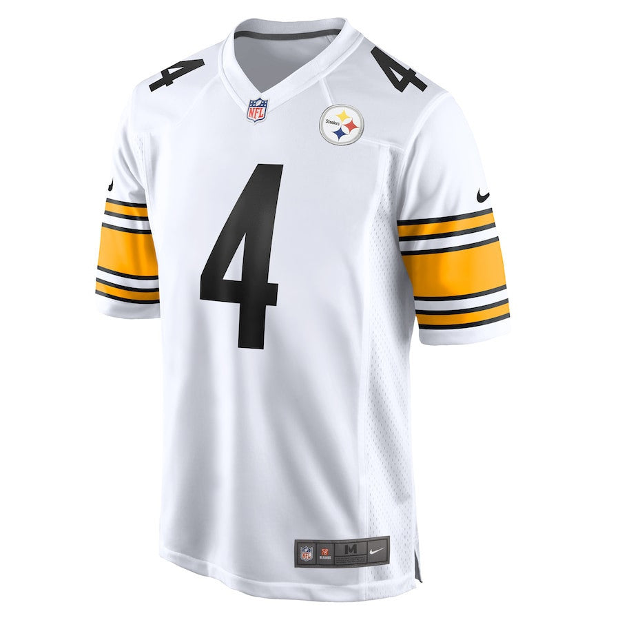 DK Metcalf 4 Pittsburgh Steelers Game Player Men Jersey - White