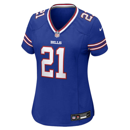 Darrynton Evans 21 Buffalo Bills Women's Team Game Jersey - Royal