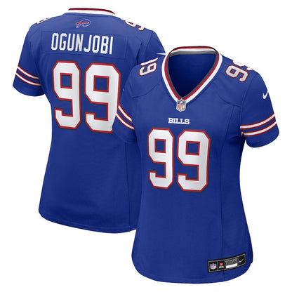 Larry Ogunjobi 99 Buffalo Bills Women's Team Game Jersey - Royal